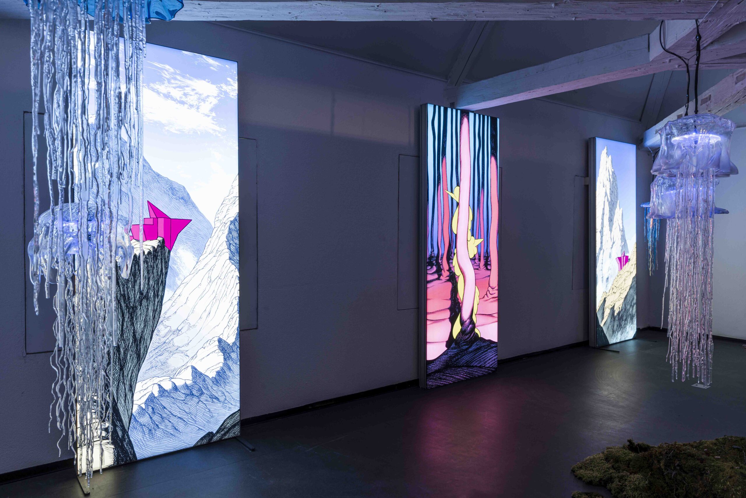 Caissons lumineux en Suisse