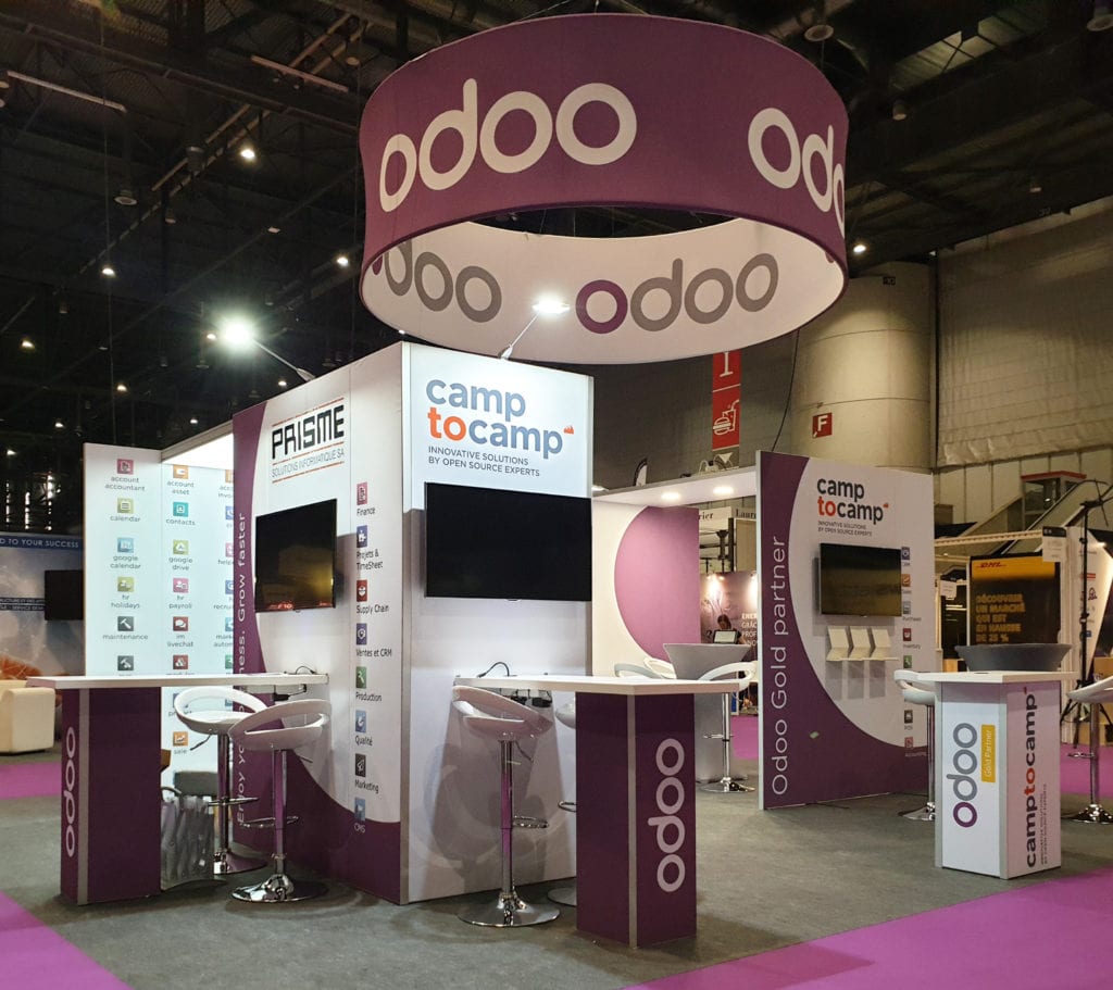 Stand d'exposition à Palexpo Geneve