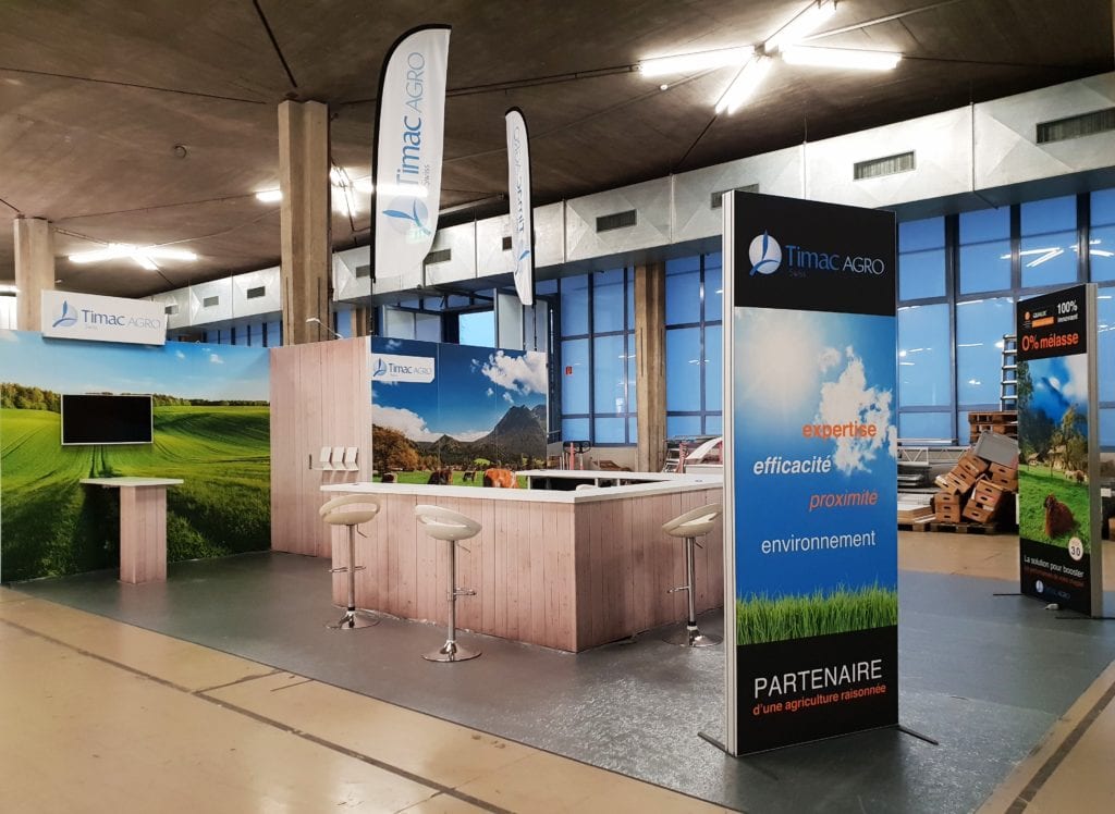 Stand d'exposition sur-mesure