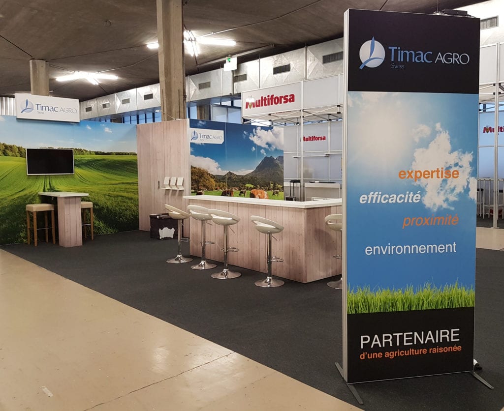 Stand exposition salon de l'agriculture