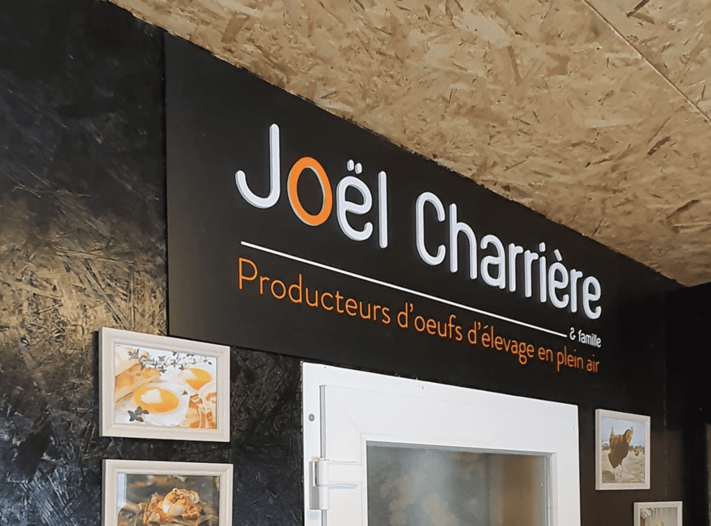 Enseigne publcitaire en 3D personnalisée