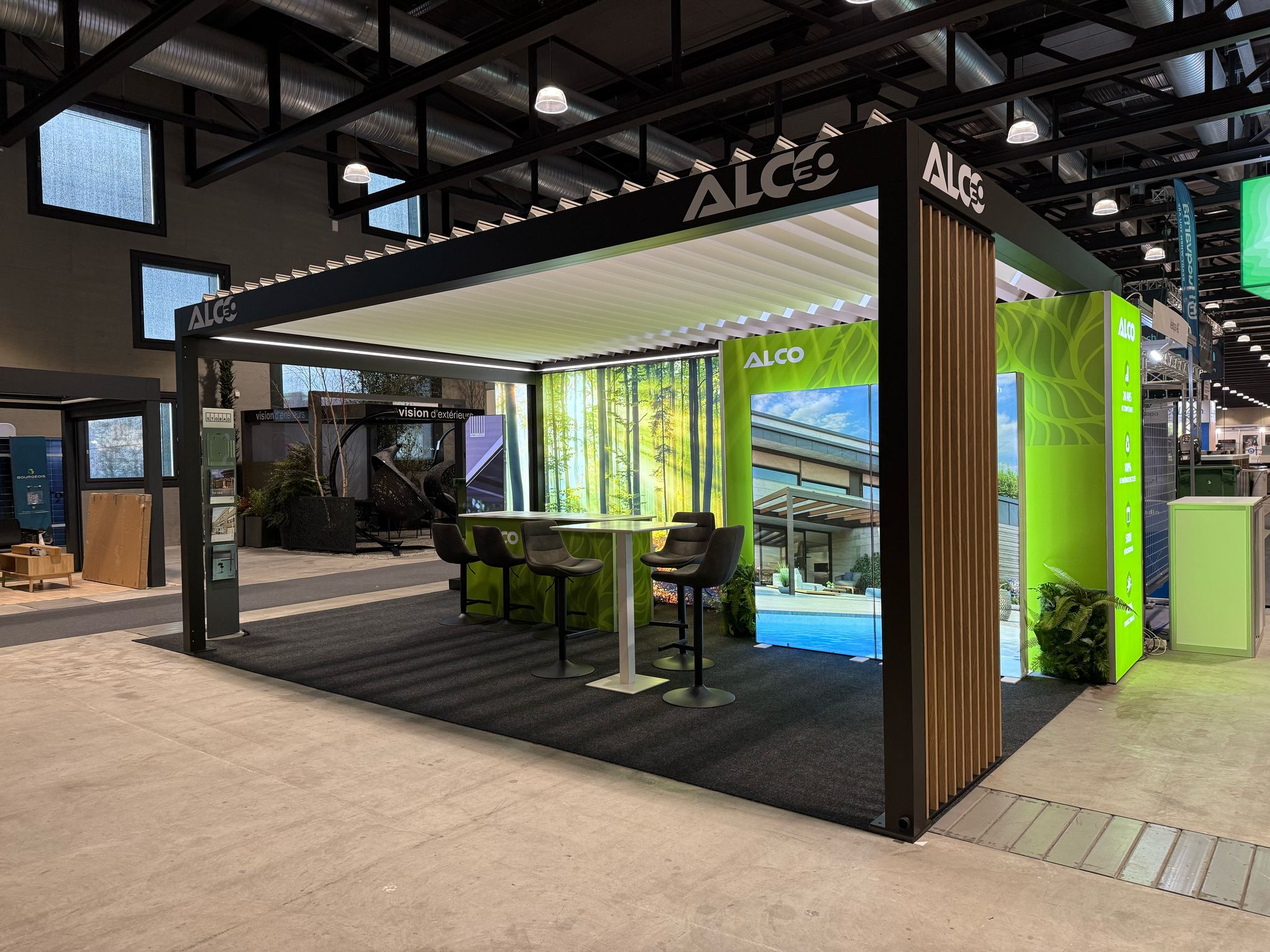 Location de stand d'exposition Habitat Jardin Baulieu Lausanne