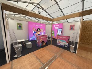 Stand d'expo Lightframe et Fold out counter