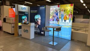 Création et design de stand panoramic h-line