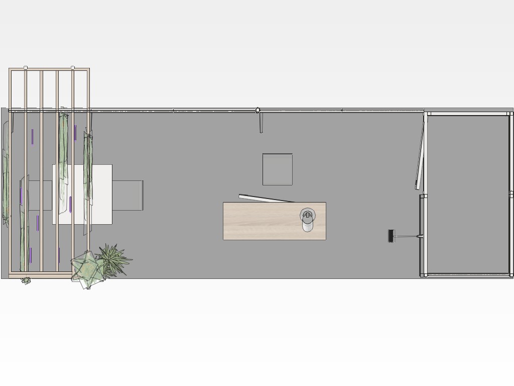 Création 3D design pour stand