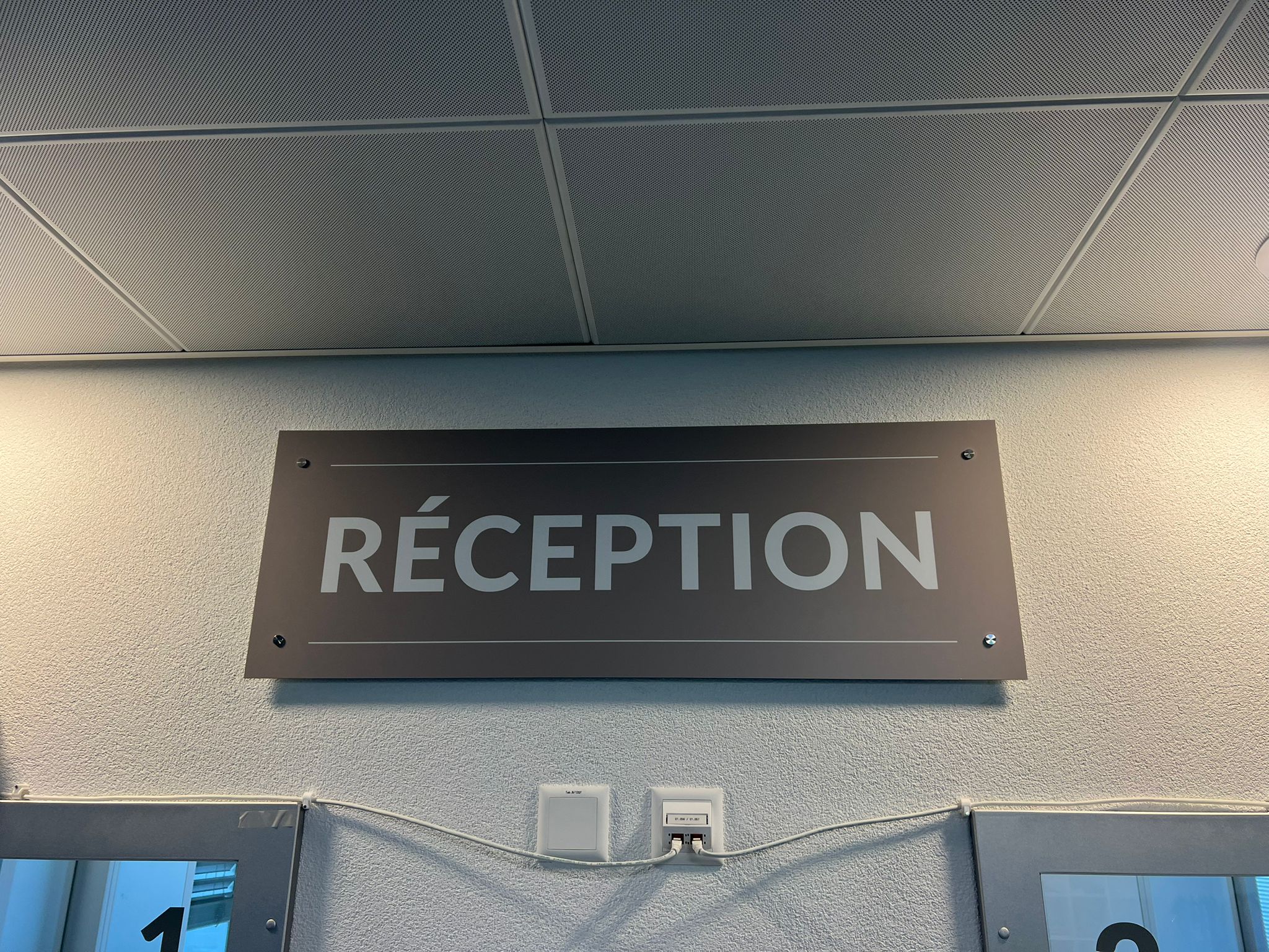 Panneau Signalétique Yverdon