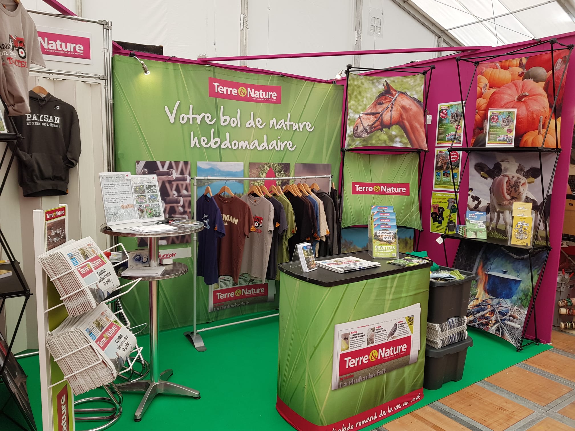 Foire du Valais2022 Stand d'exposition en Xpress en Suisse