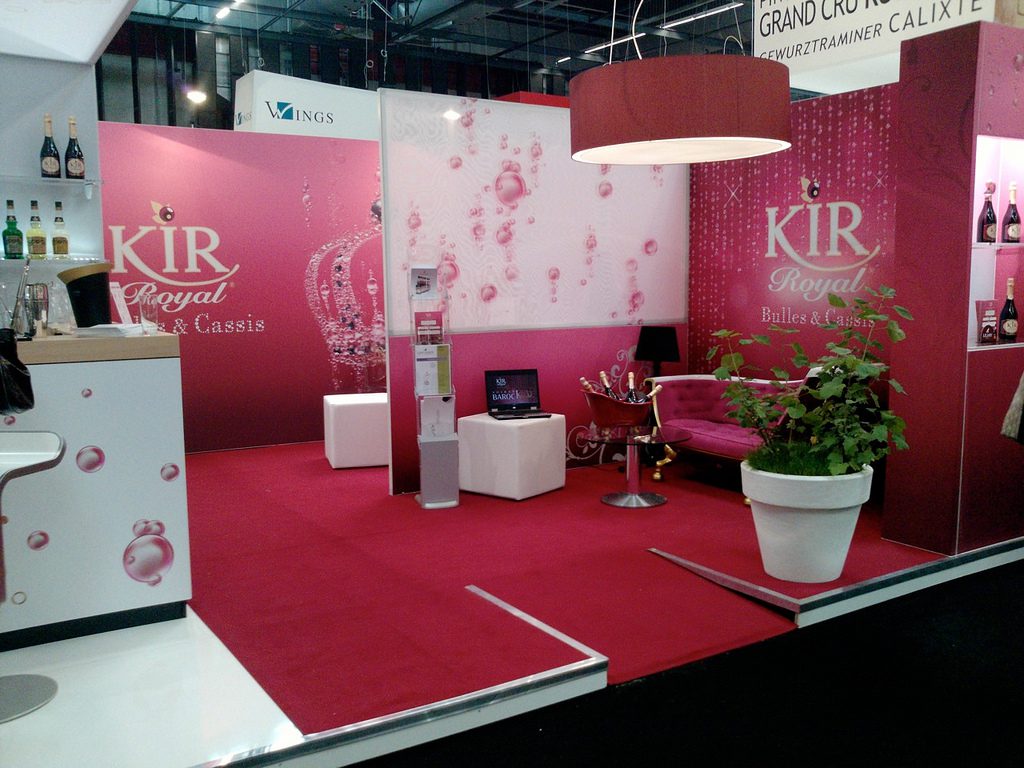 Stand sur mesure Kir Stand d'exposition C-Line en Suisse
